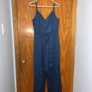 Elegant Blue Jumpsuit
